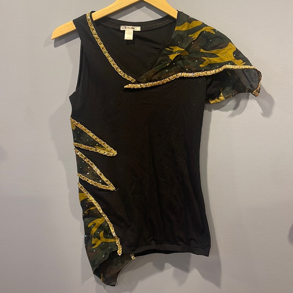 Baton twirling costume. Hand made. Size Medium